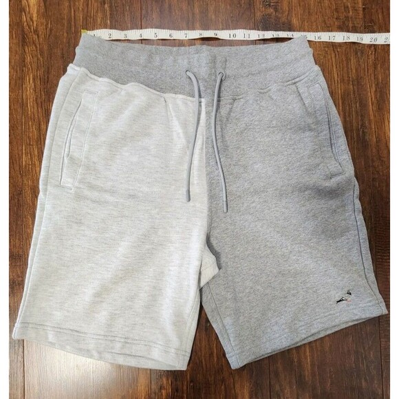 Staple Men's Two Tone Drawstring Sweat Shorts Gray Size M, EUC, RN136421 - Picture 2 of 8